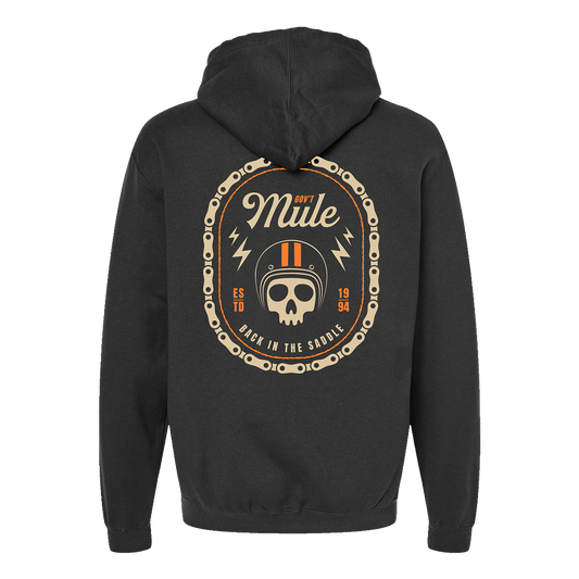 BITS BIKER SKULL HOODIE