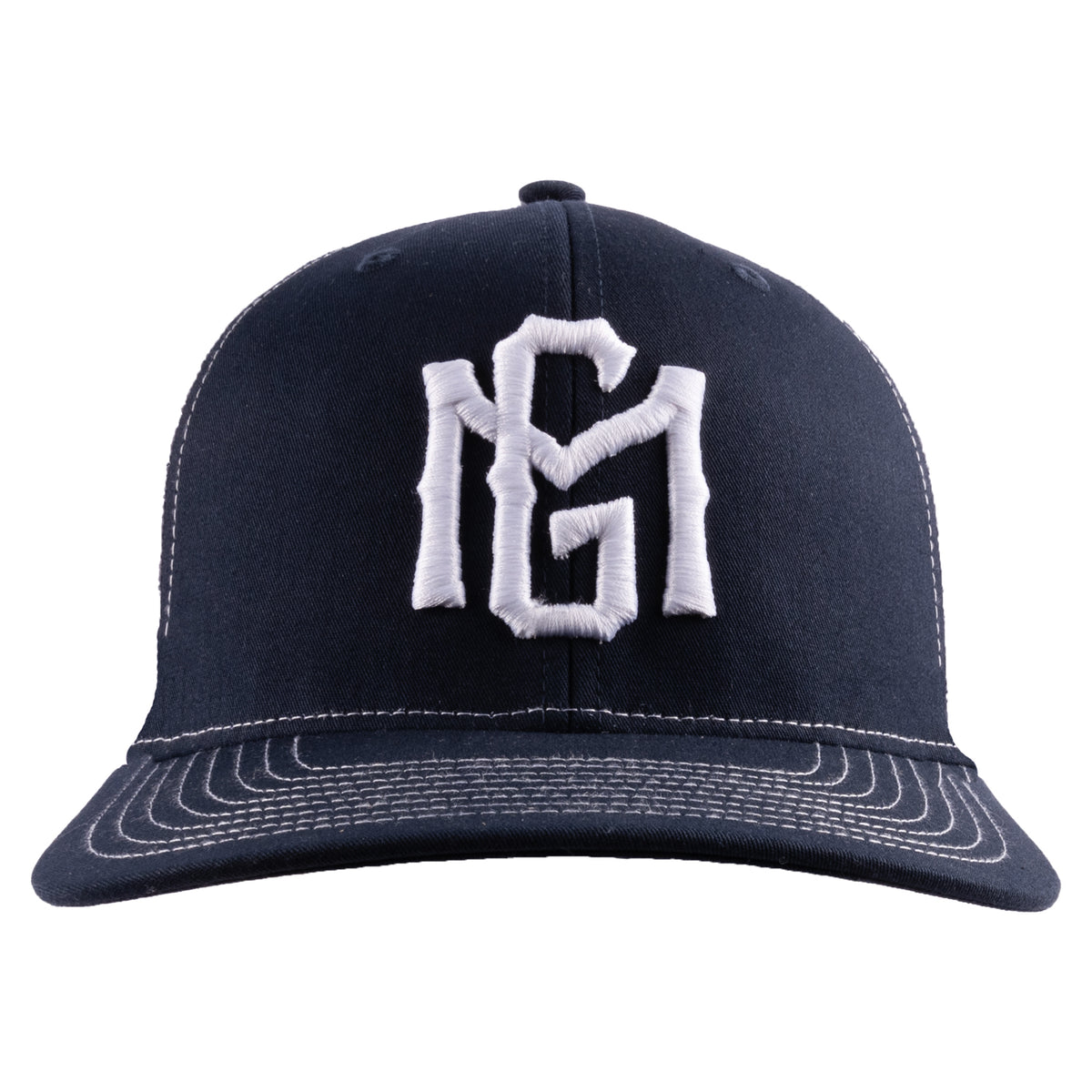 INTERLOCKING GM LOGO TRUCKER HAT