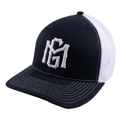 INTERLOCKING GM LOGO TRUCKER HAT