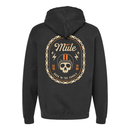 BITS BIKER SKULL HOODIE