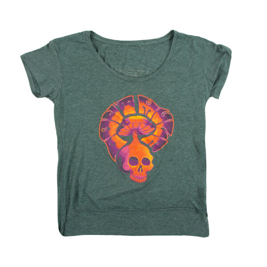 FALL 2022 INTO WINTER TOUR SKULLSHROOM WOMEN'S T-SHIRT