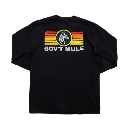 BLACK LONG-SLEEVE T-SHIRT