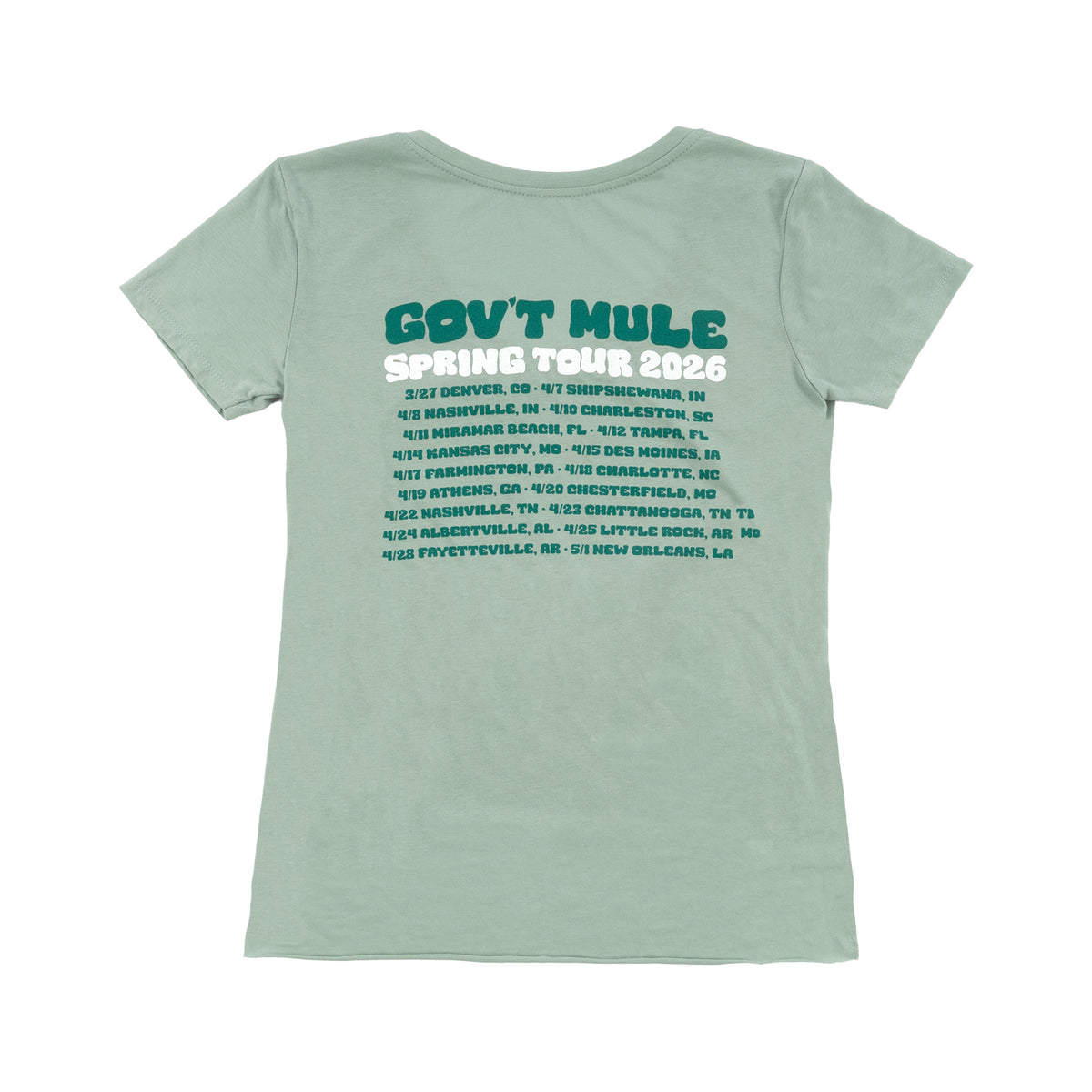 2026 SPRING WOMEN'S TOUR T-SHIRT